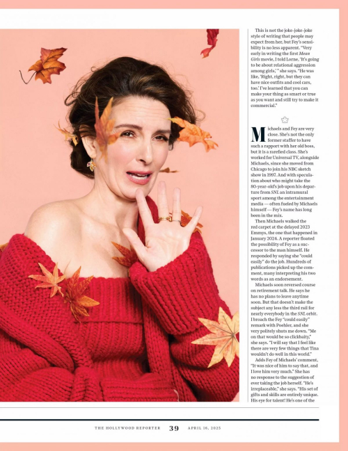 Tina Fey in The Hollywood Reporter, April 2025 3