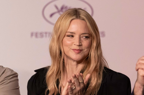Virginie Efira at A Private Life Press Conference, May 2025 1