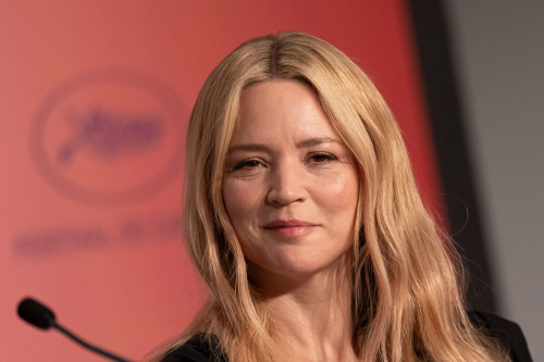 Virginie Efira at A Private Life Press Conference, May 2025 3