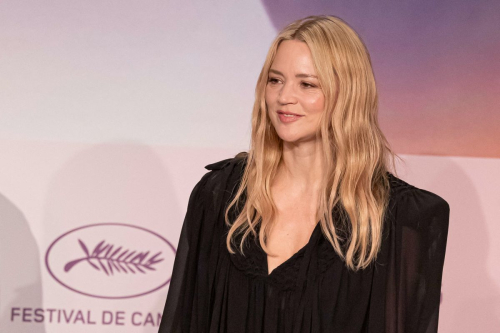 Virginie Efira at A Private Life Press Conference, May 2025 5