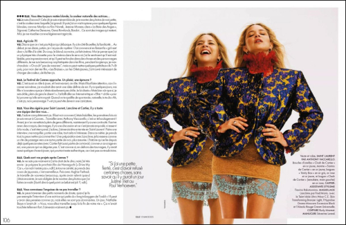 Virginie Efira in Elle France, May 2025 2