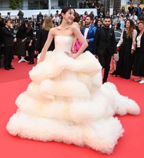 Wan Qianhui at Leave One Day Cannes Opening, May 2025