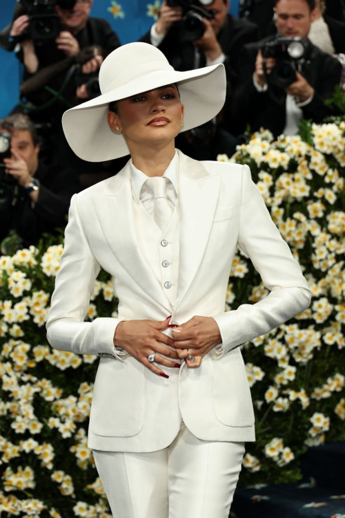 Zendaya at 2025 Met Gala Celebrating Superfine, May 2025