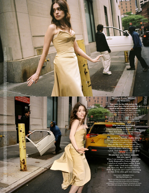 Aimee Lou Wood in W Mag Special Issue, June 2025 1