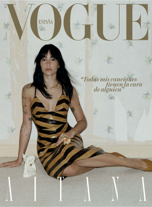 Aitana in Vogue Spain, July 2025