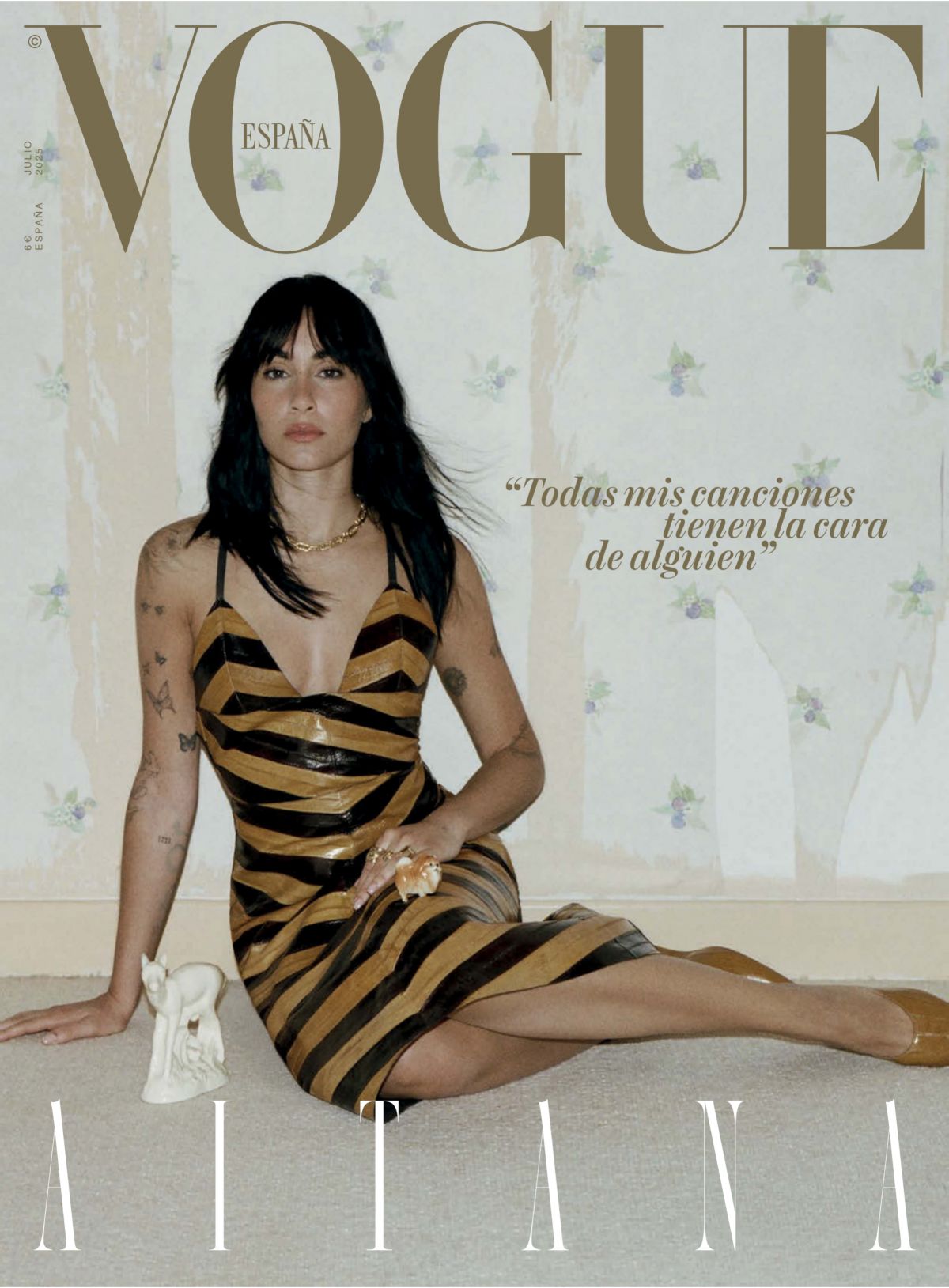 Aitana in Vogue Spain, July 2025