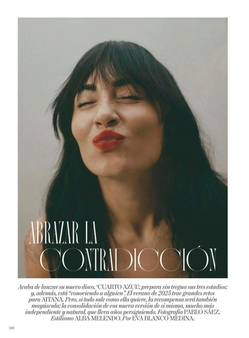 Aitana in Vogue Spain, July 2025 12