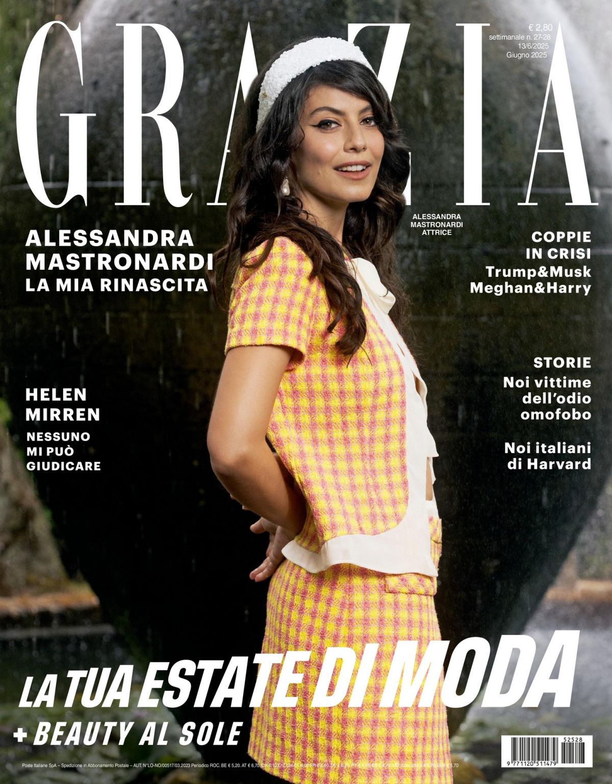 Alessandra Mastronardi in Grazia Italy, June 2025