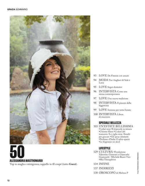 Alessandra Mastronardi in Grazia Italy, June 2025 10
