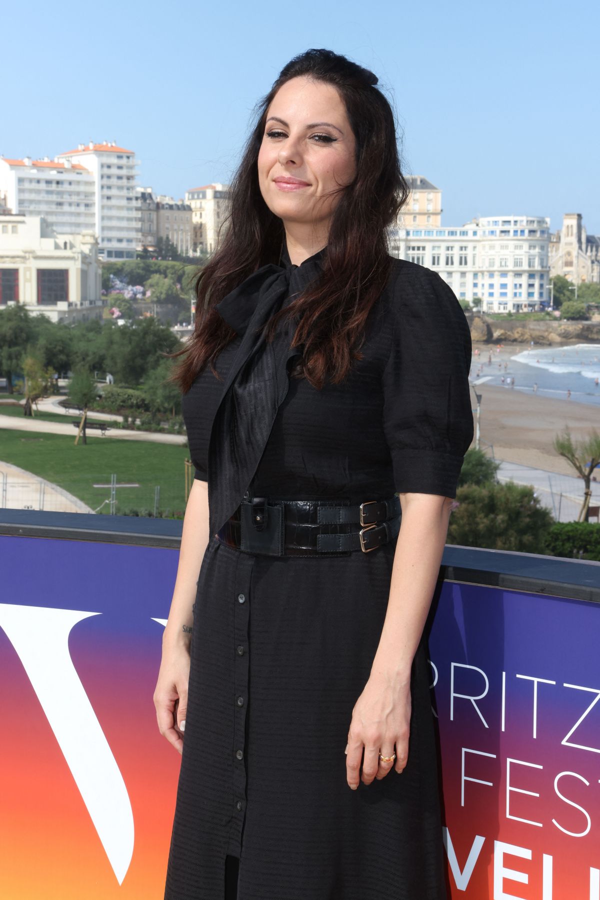 Alexandra Kamarova at Biarritz Film Festival, June 2025