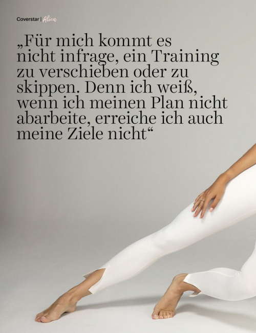 Alica Schmidt in Women’s Health Germany, April 2025 4
