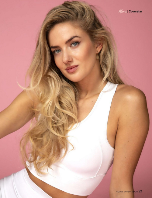 Alica Schmidt in Women’s Health Germany, April 2025 8