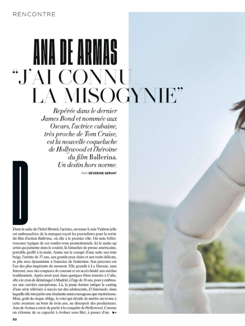 Ana De Armas in Gala Magazine France, June 2025 3