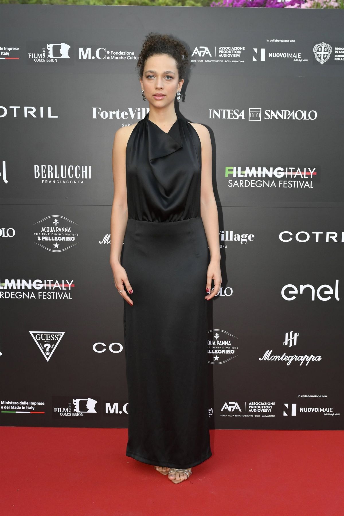 Antonia Fotaras at Filming Italy Red Carpet, June 2025