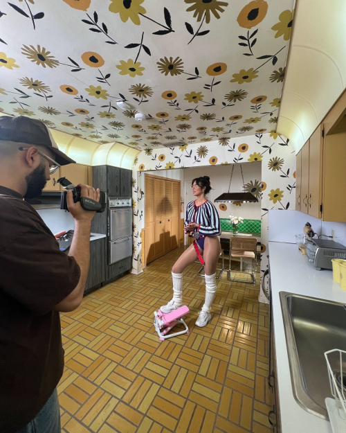 Bodine Koehler for Me Duele Music Video Shoot, June 2025 8