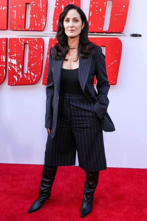 Carrie-Anne Moss at Fubar Season Premiere LA, June 2025 5