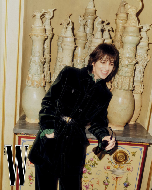 Charlotte Gainsbourg for W Magazine Korea, June 2025 1