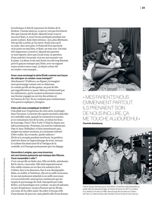 Charlotte Gainsbourg in Le Parisien Magazine, April 2025 6