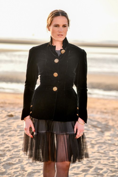 Clara Yse at Jury Photocall Cabourg Film Festival, June 2025