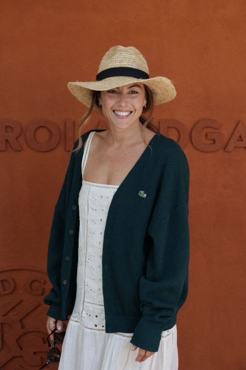 Constance Labbe at Roland Garros Event, May 2025