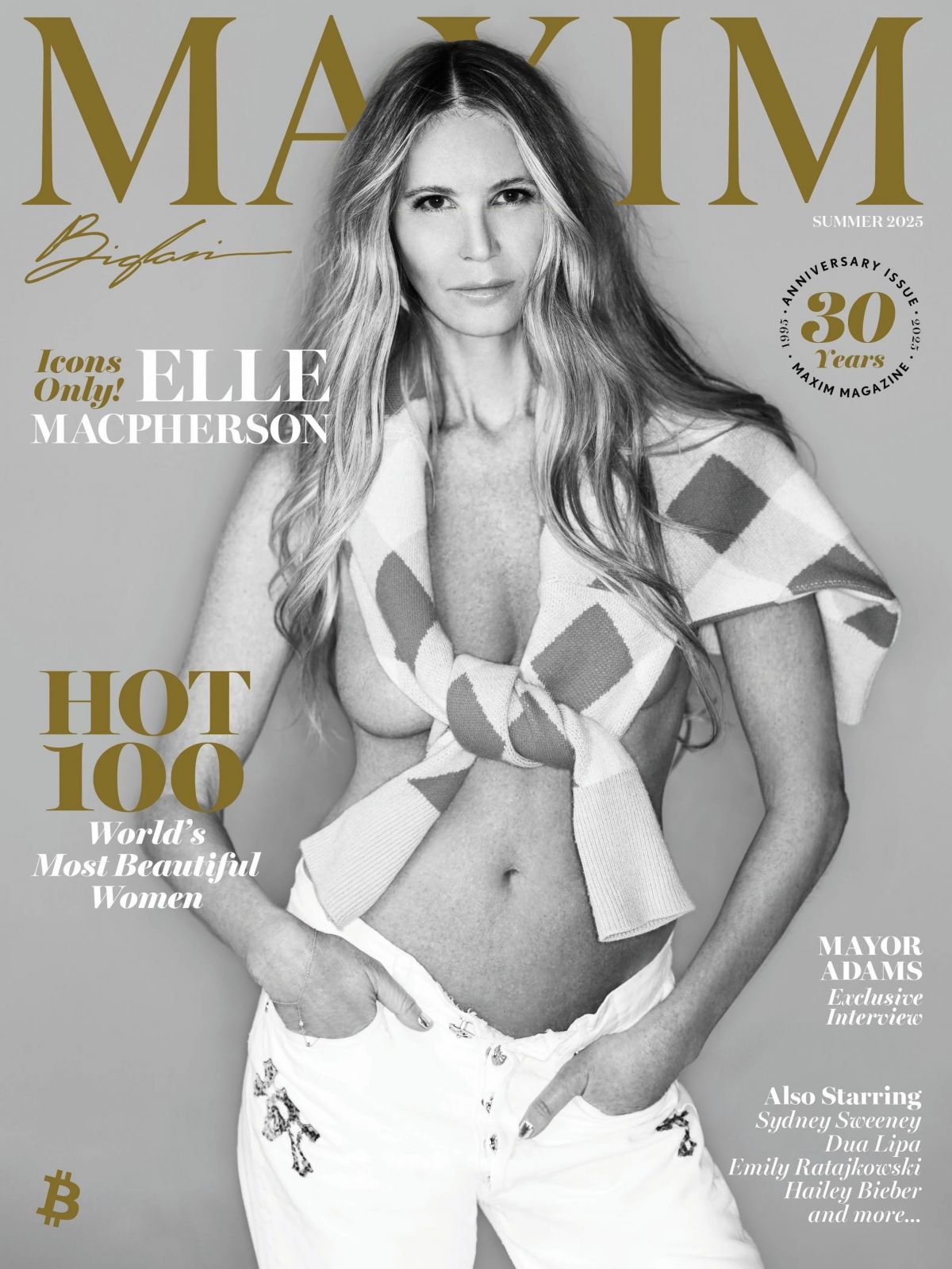 Elle Macpherson for Maxim Magazine, Summer 2025