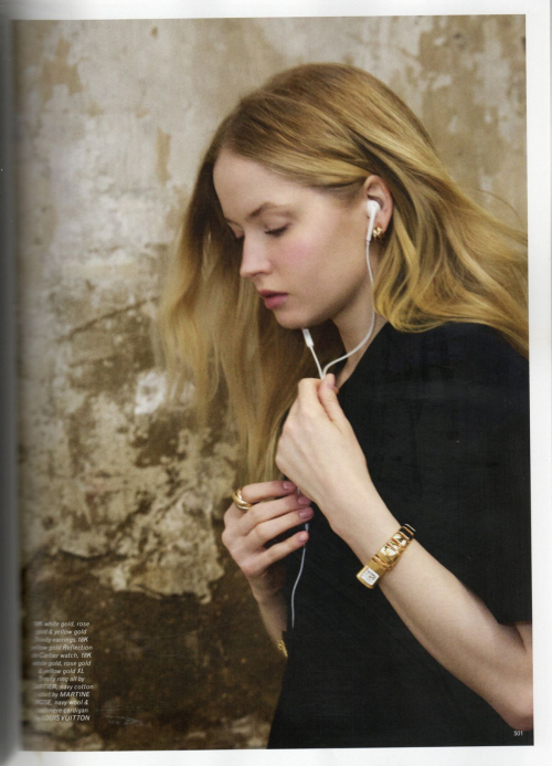 Ellie Bamber in Pop Magazine, Summer 2025 4