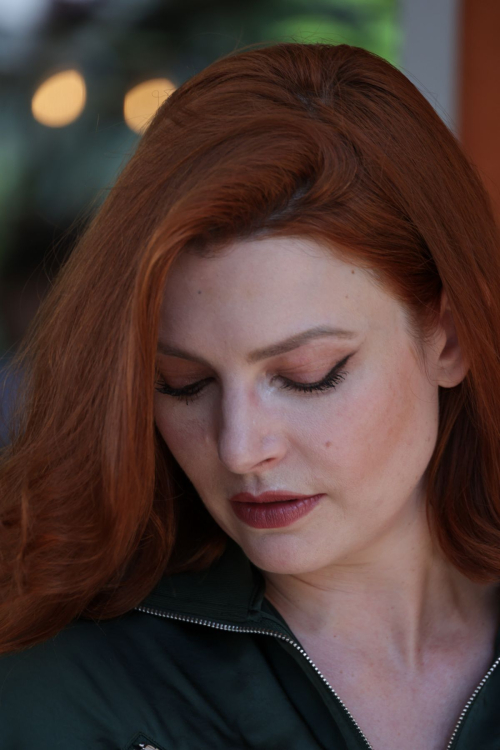 Elodie Frege Seen at French Open, May 2025 5