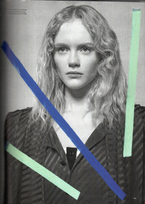 Emma Laird in Pop Magazine, April 2025