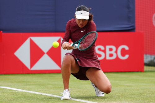 Emma Raducanu and Katie Boutler in Doubles Match, June 2025 5