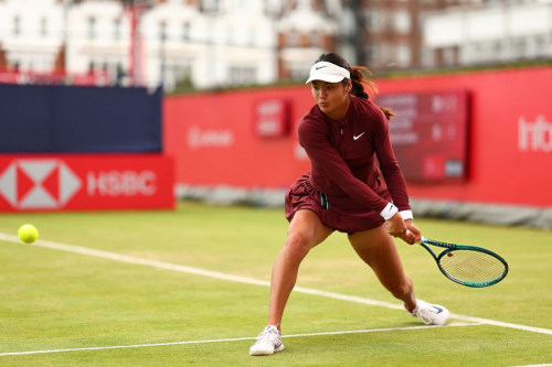 Emma Raducanu and Katie Boutler in Doubles Match, June 2025 6