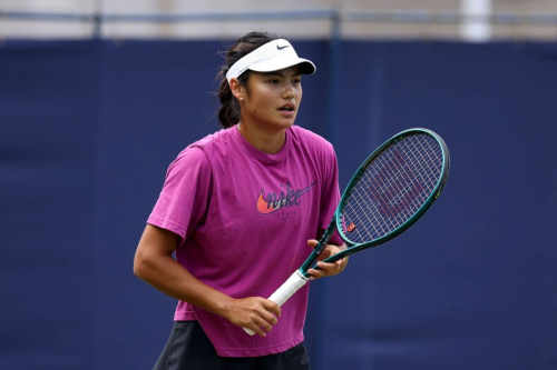 Emma Raducanu at Eastbourne Practice, June 2025 4