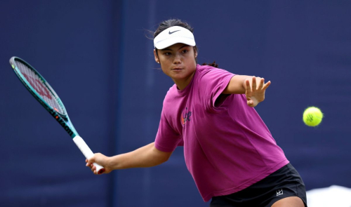 Emma Raducanu at Eastbourne Practice, June 2025 5