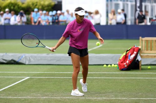 Emma Raducanu at Eastbourne Practice, June 2025 6