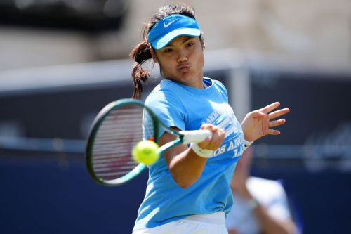 Emma Raducanu at Eastbourne Practice, June 2025 1
