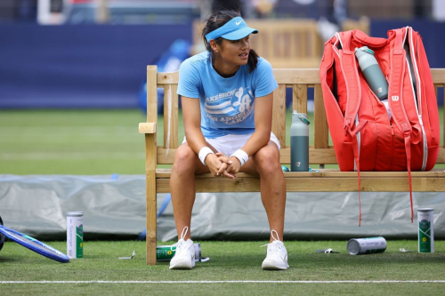 Emma Raducanu at Eastbourne Practice, June 2025 2