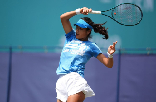 Emma Raducanu at Eastbourne Practice, June 2025 7