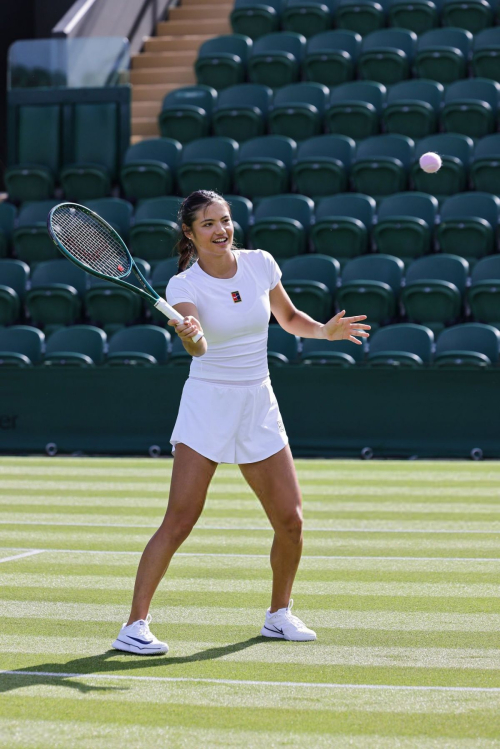 Emma Raducanu at Evian Wimbledon Event, June 2025 5