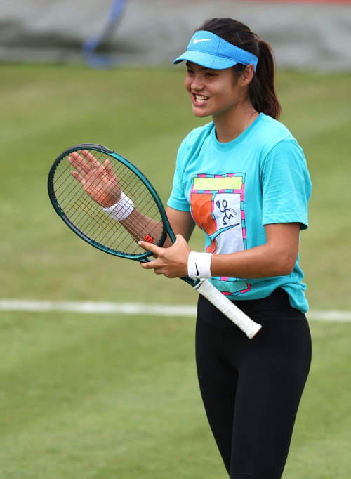 Emma Raducanu at HSBC Practice Session, June 2025 1
