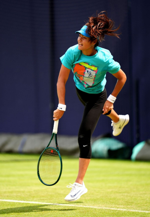 Emma Raducanu at HSBC Practice Session, June 2025 3