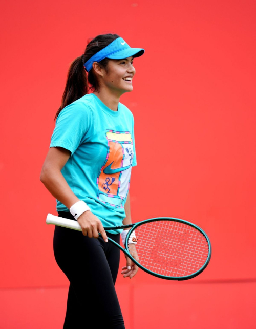 Emma Raducanu at HSBC Practice Session, June 2025 5