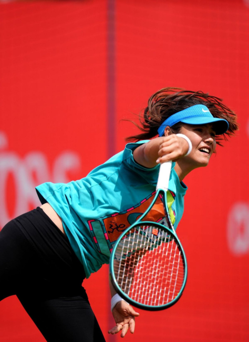 Emma Raducanu at HSBC Practice Session, June 2025 6