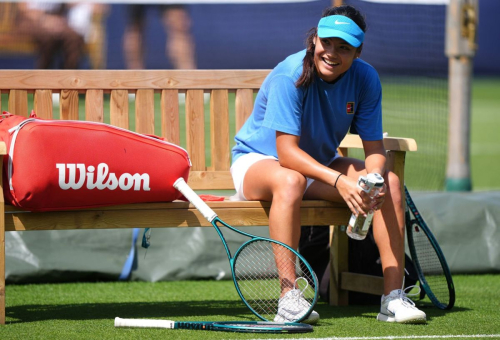 Emma Raducanu Practice Session Eastbourne, June 2025 2