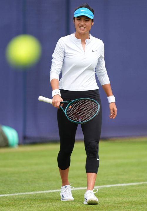 Emma Raducanu Practices at HSBC Championships, June 2025 6