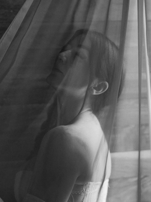 Erendira Ibarra black and white photoshoot, June 2025 1