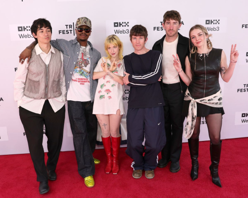 Hayley Williams and Meg Mills at Tribeca Premiere, June 2025 1