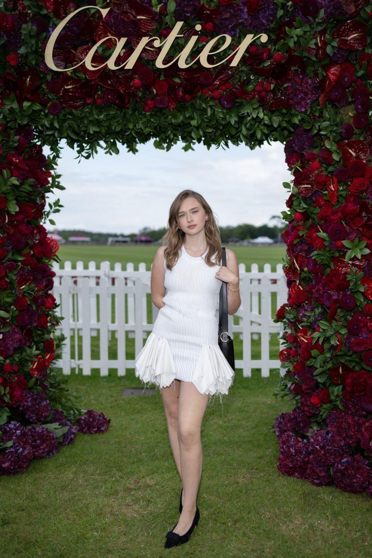 India Fowler at Cartier Queen’s Cup Polo, June 2025