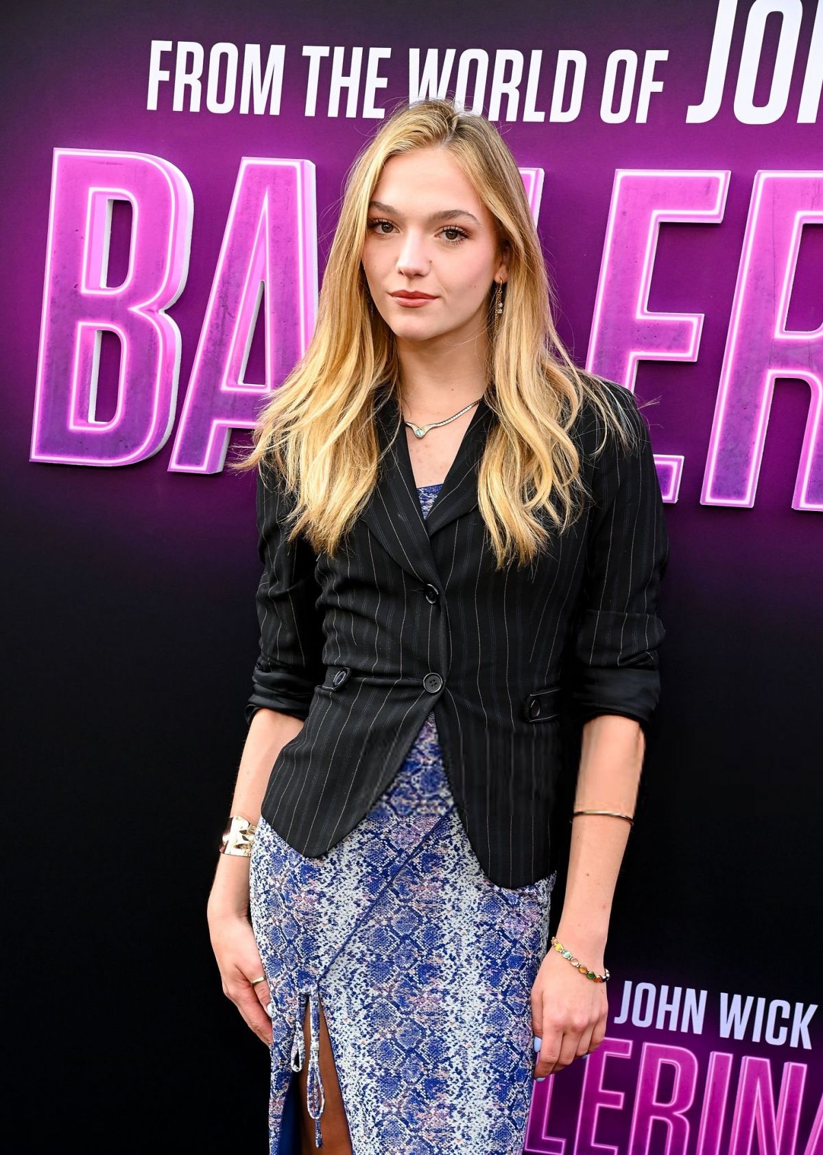 Jayden Bartels at Ballerina Premiere in LA, June 2025