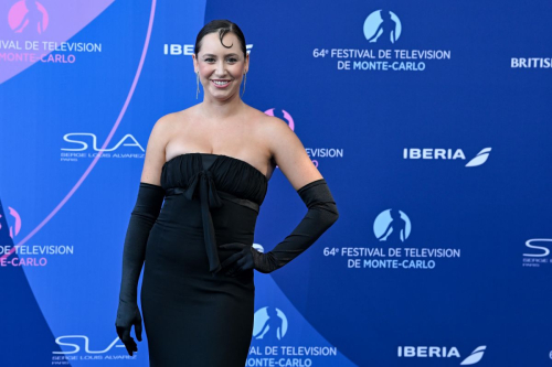 Jazmin Grace Grimaldi Steals the Spotlight at Monte-Carlo TV Festival 2025 1