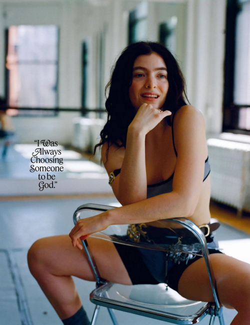 Lorde in Rolling Stone Magazine spread, June 2025 1