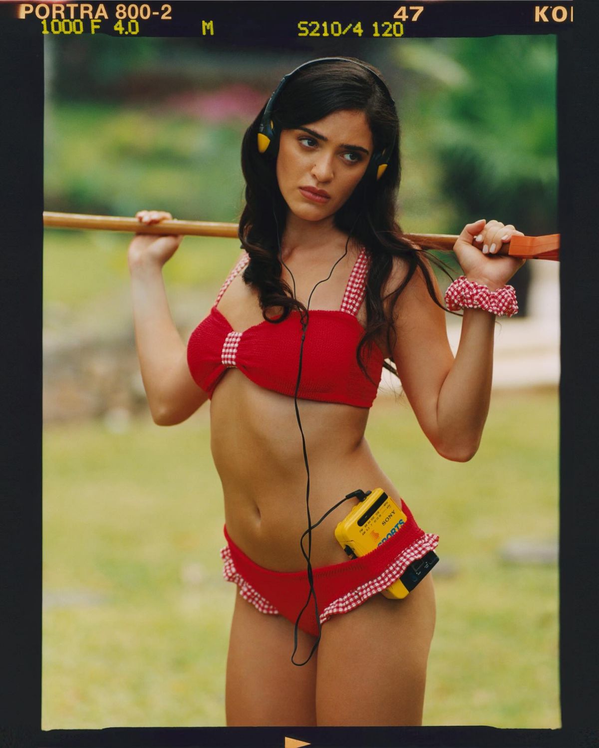 Luna Blaise for Hunza G Campaign, June 2025